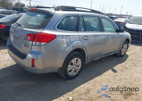 2010 Subaru Outback 2.5I z USA, uszkodzony, nr VIN 4S4BRCACXA3376001
